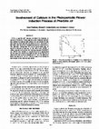 Research paper thumbnail of Involvement of Calcium in the Photoperiodic Flower Induction Process of Pharbitis nil