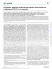 Research paper thumbnail of Picomolar, selective and subtype specific small-molecule inhibition of TRPC1/4/5 channels