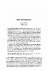 Research paper thumbnail of Black the libertarian