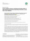 Research paper thumbnail of Enzyme Inhibitory Kinetics and Molecular Docking Studies of Halo-Substituted Mixed Ester/Amide-Based Derivatives as Jack Bean Urease Inhibitors