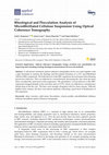 Research paper thumbnail of Rheological and Flocculation Analysis of Microfibrillated Cellulose Suspension Using Optical Coherence Tomography