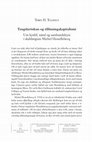 Research paper thumbnail of Torfi H. Tulinius Tengslaröskun og tilfinningakapítalismi