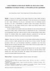 Research paper thumbnail of Características Dos Solos Tropicais Aplicadas Como Barreiras Naturais Contra a Contaminação De Aquíferos