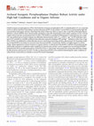 Research paper thumbnail of Archaeal Inorganic Pyrophosphatase Displays Robust Activity under High-Salt Conditions and in Organic Solvents