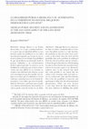 Research paper thumbnail of La seguridad pública mexicana y su alternativa en la vertiente no estatal del juicio democrático lato sensu