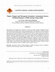 Research paper thumbnail of Tingles, Triggers and Therapeutic Sensations: Autonomous Sensory Meridian Response (ASMR) among Young Adults