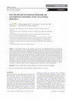 Research paper thumbnail of How fish kills affected traditional (Baakandji) and non-traditional communities on the Lower Darling-Baaka River