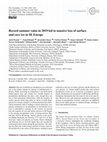 Research paper thumbnail of Record summer rains in 2019 led to massive loss of surface and cave ice in SE Europe