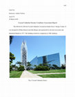 Research paper thumbnail of Crystal Cathedral Seismic Condition Assessment