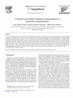 Research paper thumbnail of Univariate near infrared methods for determination of pesticides in agrochemicals