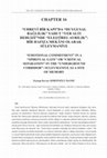 Research paper thumbnail of "Uhrevi Bir Kapı"da Duygusal Bağlılık Yahut "Yeraltı Dehlizi"nde "Eleştirel Ayrılık: Bir Hafıza Mekânı Olarak Süleymaniye"