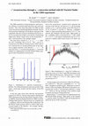 Research paper thumbnail of π 0 reconstruction through a γ-conversion method with KF Particle Finder in the CBM experiment