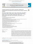 Research paper thumbnail of Consensus statement on the need for innovation, transition and implementation of developmental neurotoxicity (DNT) testing for regulatory purposes