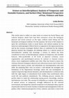 Research paper thumbnail of Science as Interdisciplinary Analysis of Temporary and Unstable Features, and Norbert Elias’ Relational Perspective of Fear, Violence and State