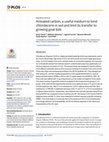 Research paper thumbnail of Activated carbon, a useful medium to bind chlordecone in soil and limit its transfer to growing goat kids