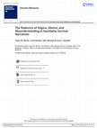 Research paper thumbnail of The Dialectics of Stigma, Silence, and Misunderstanding in Suicidality Survival Narratives