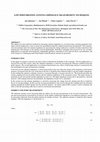 Research paper thumbnail of Low Perturbation Antenna Impedance Measurement Techniques