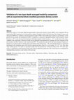 Research paper thumbnail of Validation of a two-layer depth-averaged model by comparison with an experimental dilute stratified pyroclastic density current