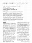 Research paper thumbnail of Exciton diffusion controlled quantum efficiency in hybrid dye sensitized solar cells