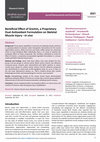 Research paper thumbnail of Beneficial Effect of Gremin, a Proprietary Dual Antioxidant Formulation on Skeletal Muscle Injury -In vivo