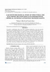 Research paper thumbnail of A Quantum Mechanical Study of Structural and Electronic Dilution Effects in Paramagnetic Chemical Exchange Saturation Transfer Agents