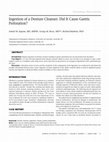 Research paper thumbnail of Ingestion of a denture cleanser: Did it cause gastric perforation?