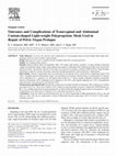 Research paper thumbnail of Outcomes and complications of transvaginal and abdominal custom-shaped light-weight polypropylene mesh used in repair of pelvic organ prolapse