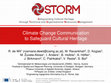 Research paper thumbnail of Climate Change Communication to Safeguard Cultural Heritage