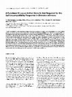 Research paper thumbnail of A functional S locus anther gene is not required for the self-incompatibility response in Brassica oleracea