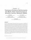 Research paper thumbnail of Transport Protocol Performance for Multi-Hop Transmission in Wireless Sensor Network (WSN)