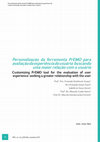 Research paper thumbnail of Personalização da ferramenta PrEMO para avaliação da experiência do usuário: buscando uma maior relação com o usuário Customizing PrEMO tool for the evaluation of user experience: seeking a greater relationship with the user