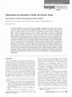 Research paper thumbnail of Oligomerization and Autocatalysis of NH2BH2 with Ammonia−Borane