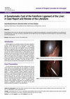 Research paper thumbnail of A Symptomatic Cyst of the Falciform Ligament of the Liver: A Case Report and Review of the Literature