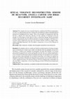 Research paper thumbnail of Sexual violence deconstructed: Simone de Beavoir, Angela Carter and Rikki Ducornet Investigate Sade