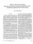 Research paper thumbnail of France's Bureau of Cinema: Financial and Technical Assistance Between 1961 & 1977 Operations & Implications for African Cinema