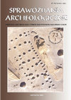 Research paper thumbnail of The first find of LBK graphite-coated pottery in Lesser Poland: Więckowice, site 4, Kraków district