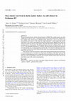 Research paper thumbnail of Star cluster survival in dark matter haloes: an old cluster in Eridanus II?