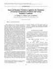 Research paper thumbnail of Immersed boundary method as applied to the simulation of external aerodynamics problems with various boundary conditions