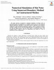 Research paper thumbnail of Numerical Simulation of Slat Noise of High-Lift Devices Using Immersed Boundary Method on Unstructured Meshes