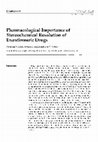 Research paper thumbnail of Pharmacological importance of stereochemical resolution of enantiomeric drugs