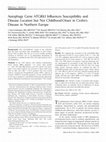 Research paper thumbnail of Autophagy gene ATG16L1 influences susceptibility and disease location but not childhood-onset in Crohnʼs disease in Northern Europe