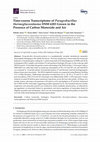 Research paper thumbnail of Time-course Transcriptome of Parageobacillus thermoglucosidasius DSM 6285 Grown in the Presence of Carbon Monoxide and Air