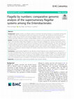 Research paper thumbnail of Flagella by numbers: comparative genomic analysis of the supernumerary flagellar systems among the Enterobacterales