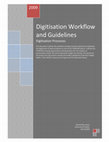 Research paper thumbnail of Digitisation Workflow and Guidelines: Digitisation Processes