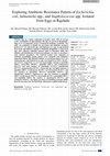 Research paper thumbnail of Exploring Antibiotic Resistance Pattern of Escherichia coli, Salmonella spp., and Staphylococcus spp. Isolated from Eggs in Rajshahi