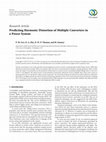 Research paper thumbnail of Predicting Harmonic Distortion of Multiple Converters in a Power System