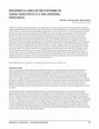 Research paper thumbnail of Development of a Simple Hot Box to Determine the Thermal Characteristics of a Three-Dimensional Printed Bricks