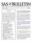 Research paper thumbnail of Maritime Archaeology (special section) - SAS Bulletin 44.3