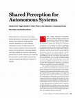 Research paper thumbnail of Shared Perception for Autonomous Systems