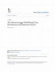 Research paper thumbnail of The Schwarzenegger Bobblehead Case: Introduction and Statement of Facts